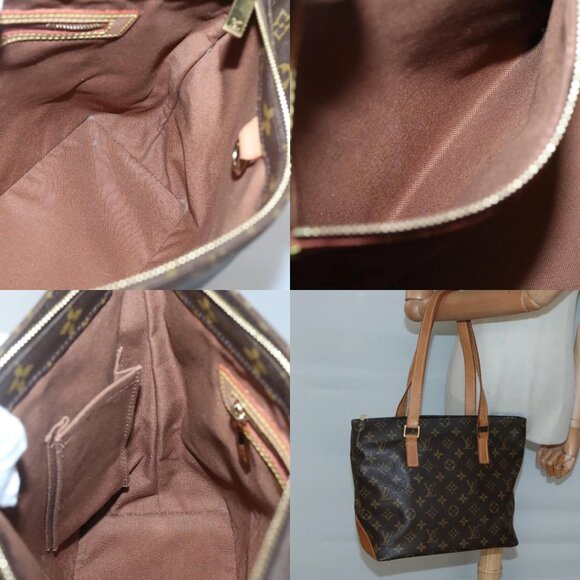 LOUIS VUITTON Monogram Cabas Piano Tote Bag M51148 LV Auth yk18459 - Picture 14 of 15